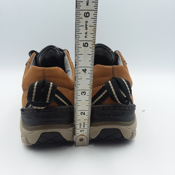 Clarks Wave Walk Trek Brown Leather Waterproof Hiking Shoes Womens 6.5 - Picture 10 of 14